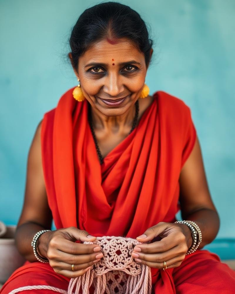Anjali Verma, Crochet & surface work